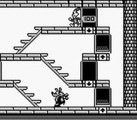 une photo d'Ã©cran de Bugs Bunny Crazy Castle sur Nintendo Game Boy